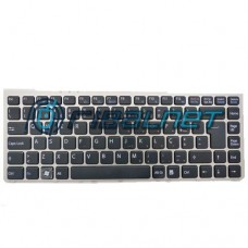 Teclado PT Sony Vaio VGN-FW Series Frame Prateada